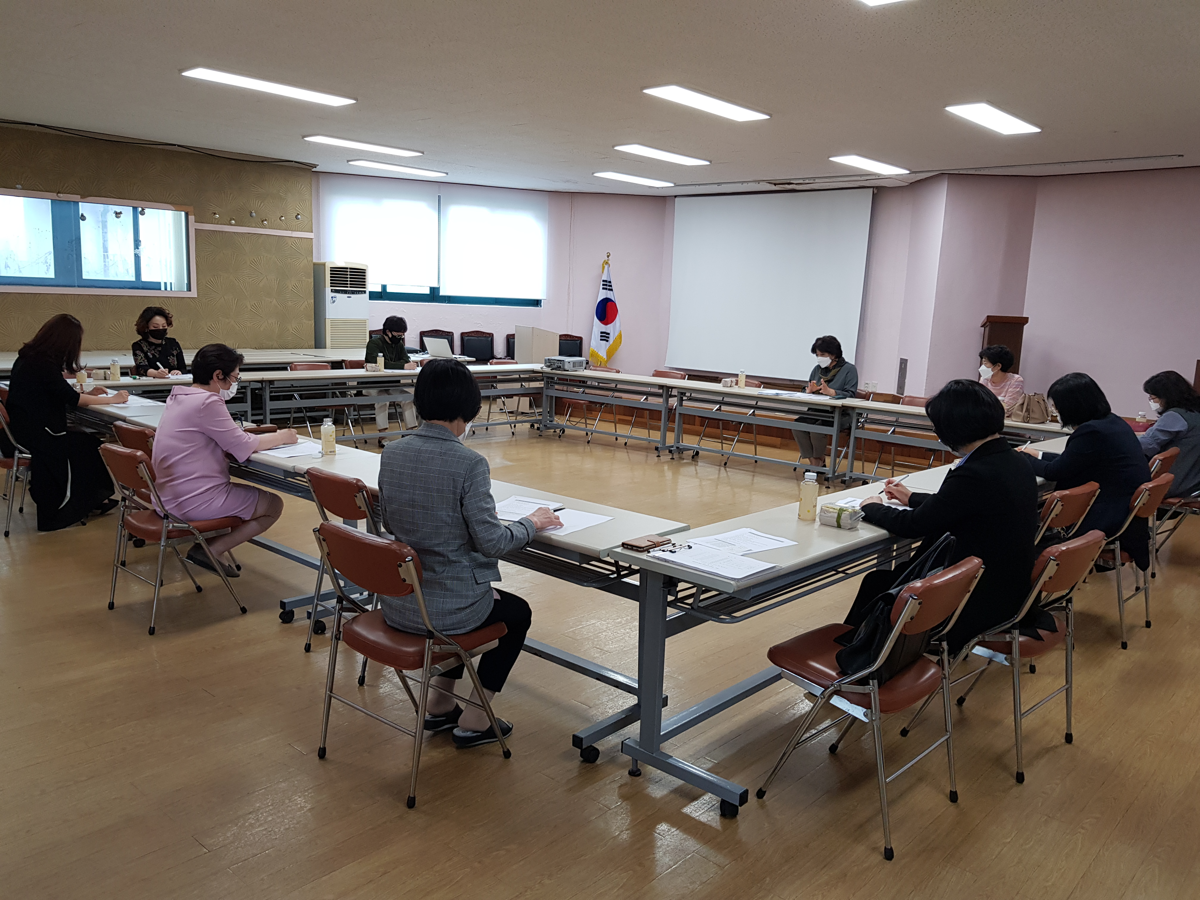 간호학과장과의 간담회 [첨부 이미지1]