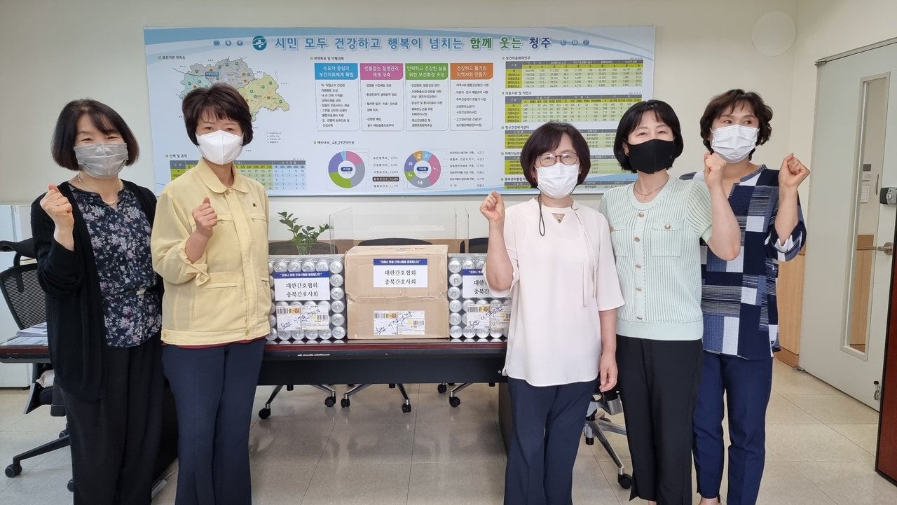 코로나 19 선별진료소 간식 지원 [첨부 이미지5]