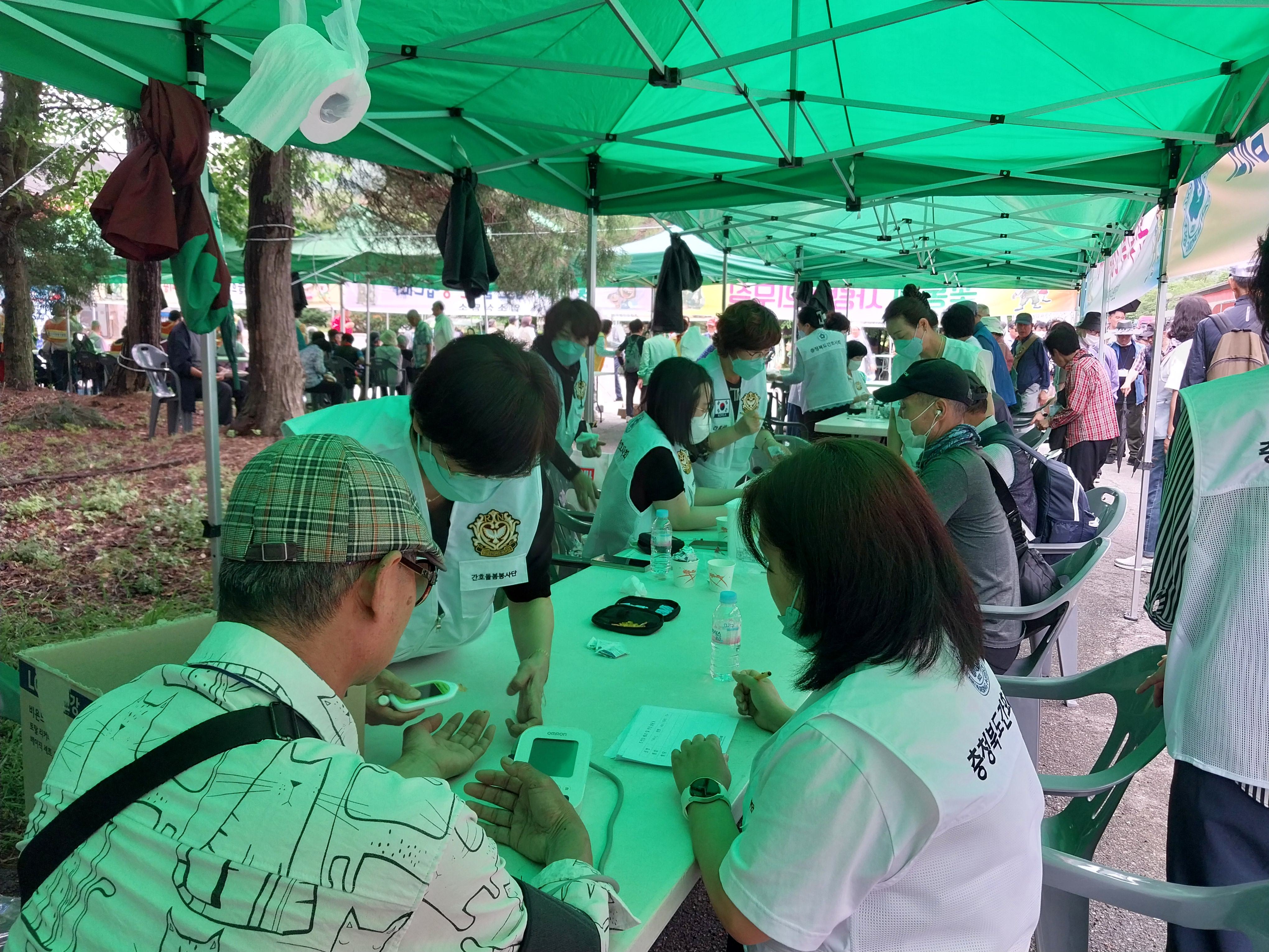 음성품바축제 의료봉사 [첨부 이미지3]